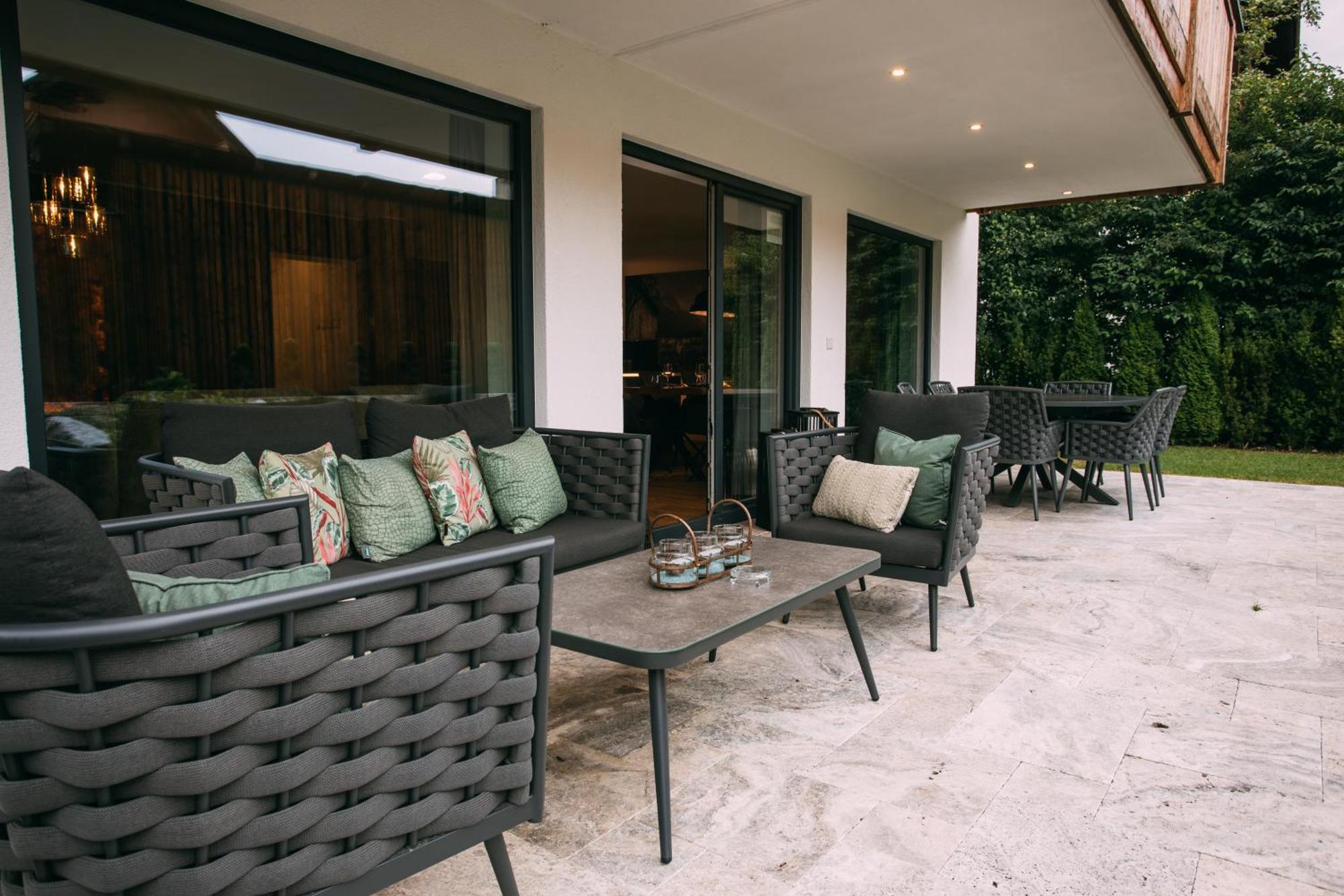 Private Spa & Garden Alpi การ์มิช-พาร์เทนเคียร์เชน ภายนอก รูปภาพ
