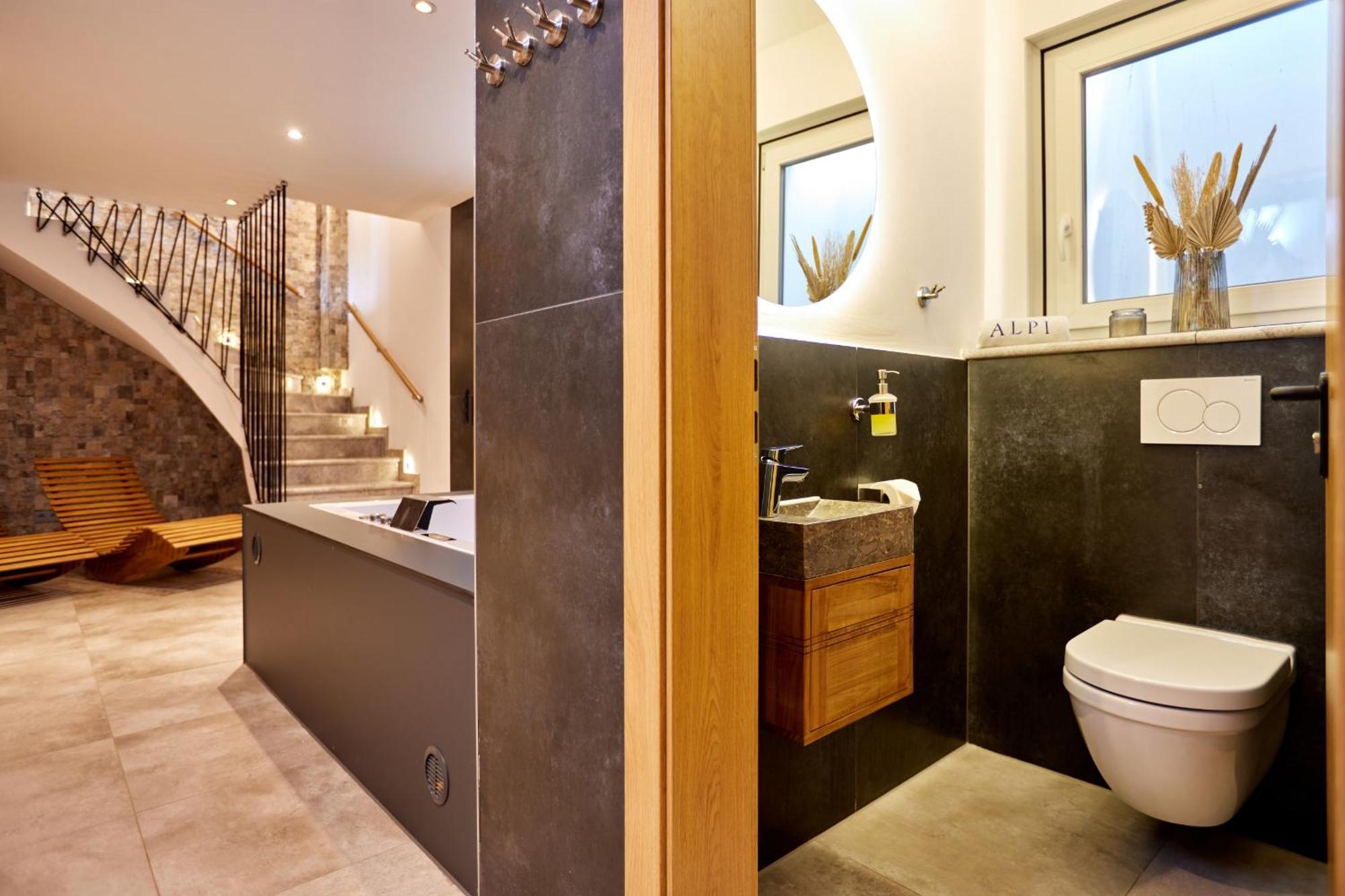 Private Spa & Garden Alpi การ์มิช-พาร์เทนเคียร์เชน ภายนอก รูปภาพ